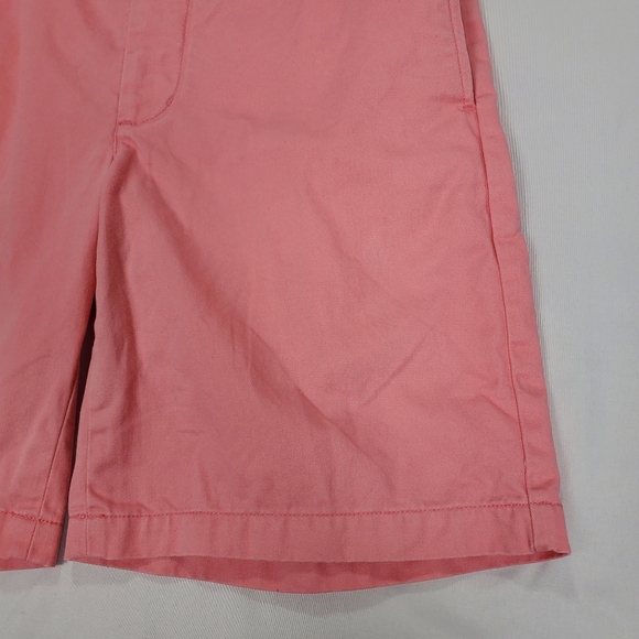 Vineyard Vines Men's Pink Club Shorts 100% Cotton Chino Flat Front Size 28 - Picture 3 of 14